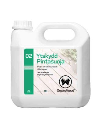 YTSKYDD ORGANOWOOD 02. 3L SMUTS- OCH VATTENSKYDD